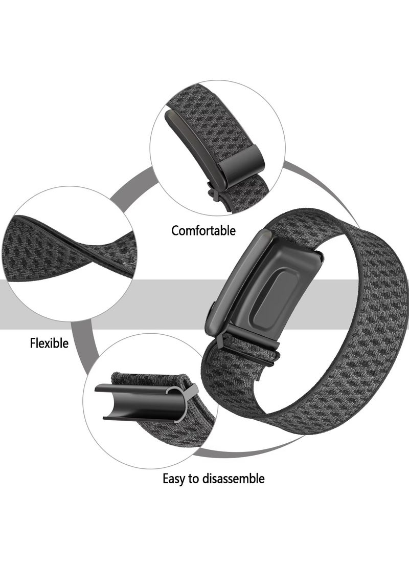 Generic - Double Color Wristband Compatible with Whoop 4.0 Straps, Adjustable Soft Sport Nylon Elastic Braided Bands Compatible with Whoop 4.0 Durable Sleep, Fitness& Activity Tracker, Comfortable & Breathable and Adjustable Wristband Replacement Strap Easy to Use and Perfect for Every Occasion - Image 1