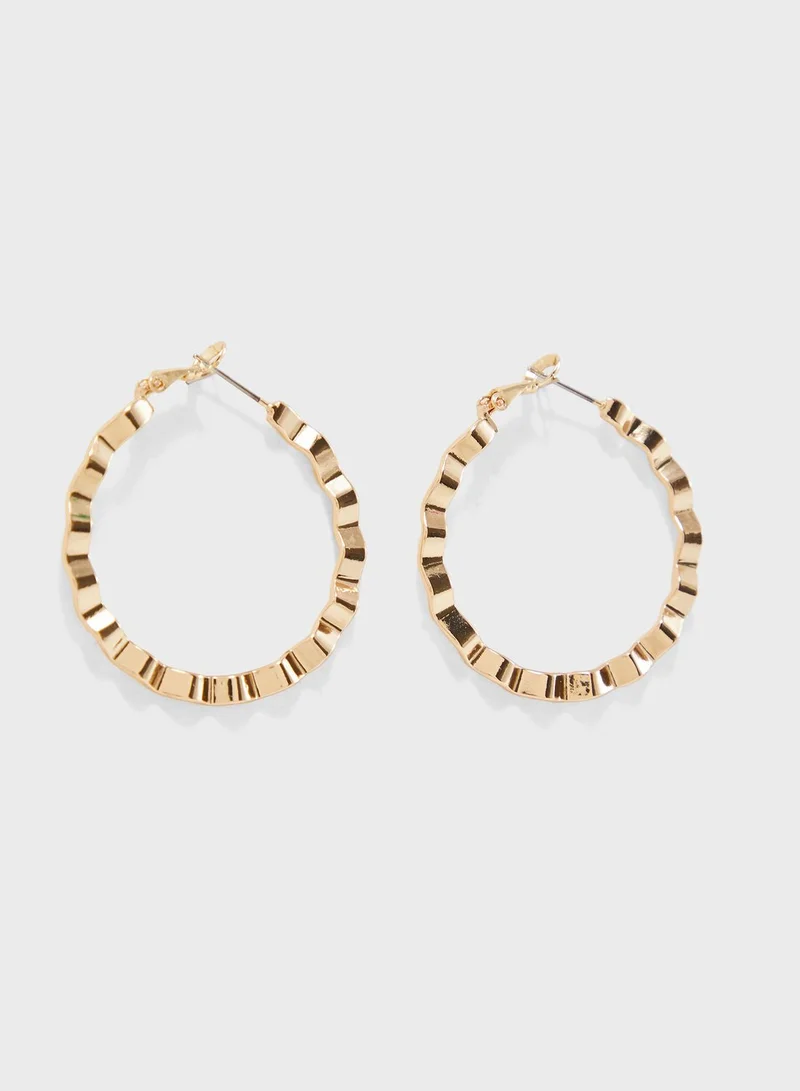 PIECES Daniella Hoop Earrings