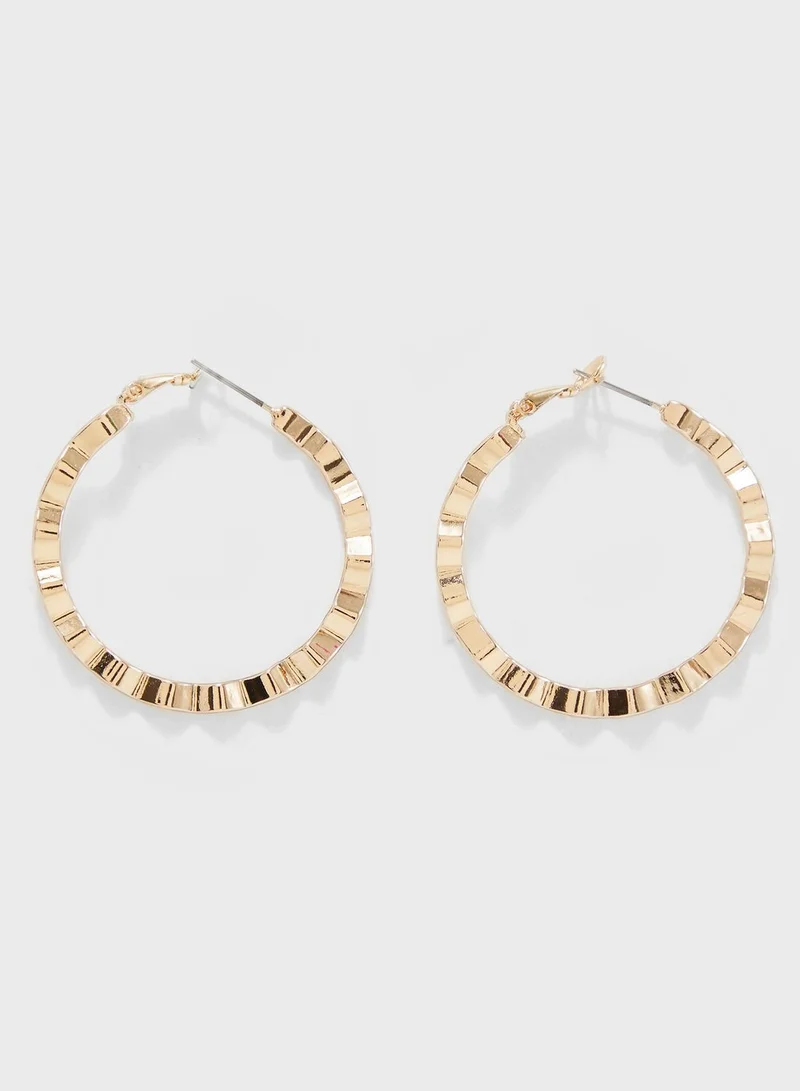 PIECES Daniella Hoop Earrings