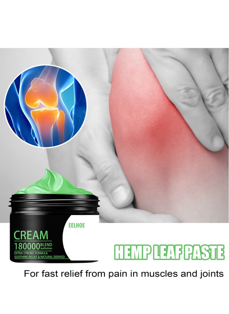 EELHOE Knee Joint Pain Relief Ointment Meniscus Damage Leg Knee Arthritis Cream Fast Absorbing Hand And Foot Tenosynovitis Cold Gel Relieve Pain In Neck, Shoulders, Back, Hips, Joints, Muscles, Knees And Feet 50g - Image 1