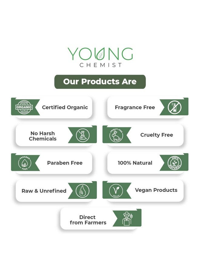 Young Chemist Organic Cucumber Hydrosol Pure and Natural Facial Toner, Skin Refresher and Makeup Remover In 1 Litre - Image 2