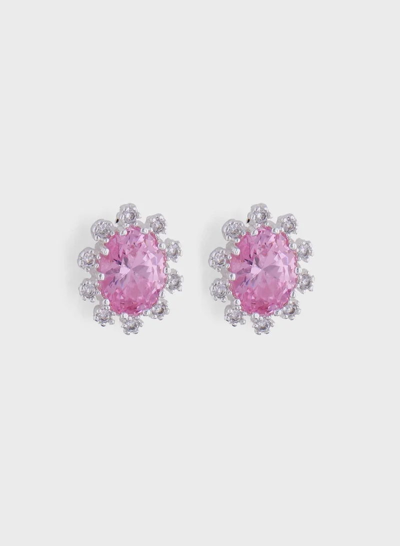 ايلا ليمتد اديشن Cz Multicolor Earrings