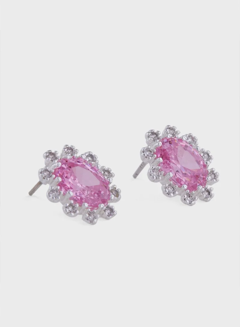ايلا ليمتد اديشن Cz Multicolor Earrings