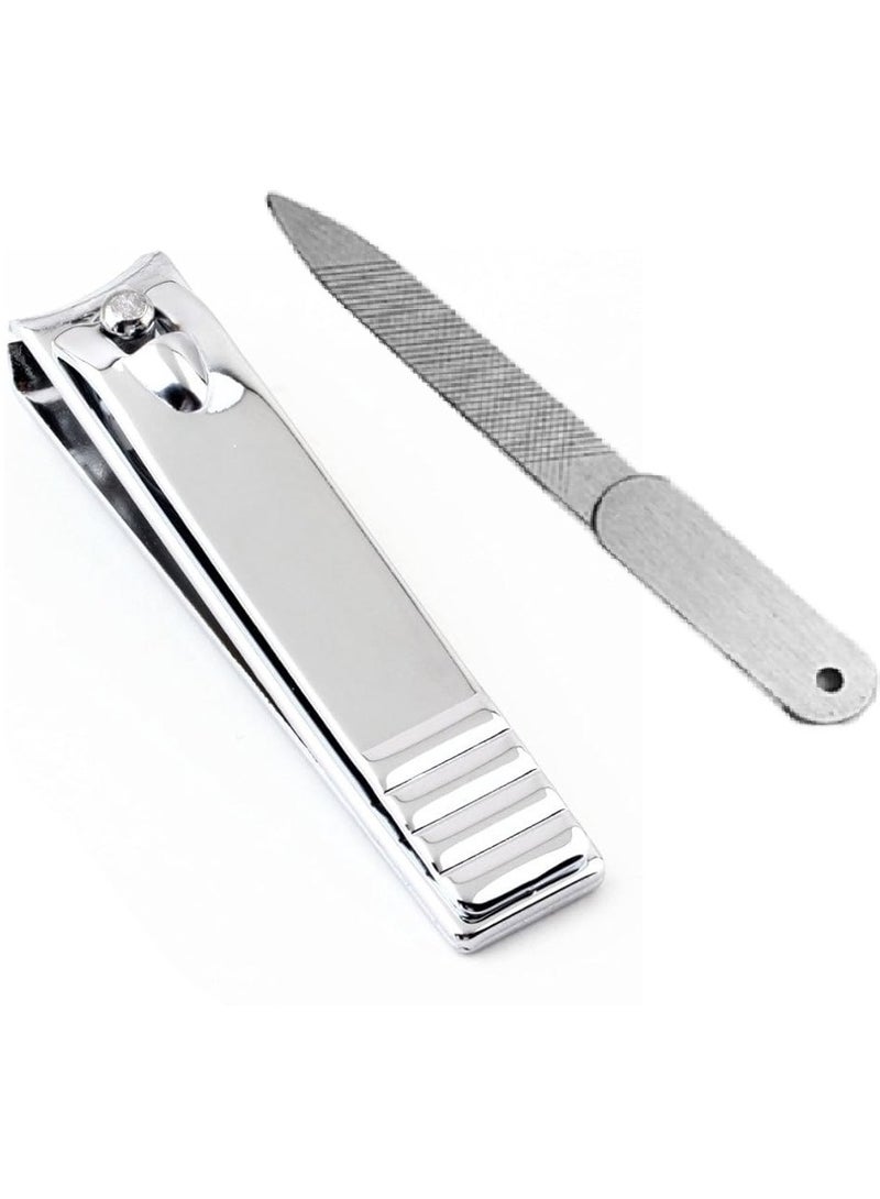 طقم باديكير قصافة أظافر من الفولاذ المقاوم للصدأ - Image 1