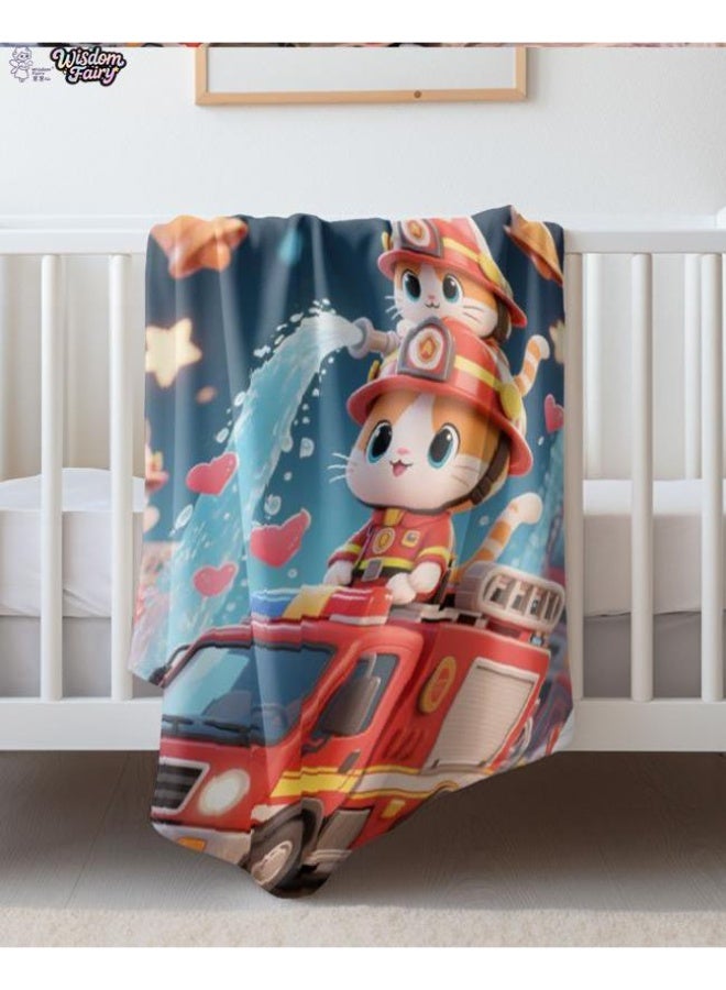 عام Wisdom Fairy (أحدث) بطانية رقيقة من الفانيلا (دافئة ومريحة، ومناسبة للنوم، واستخدام اللعبة، وإزالة الغبار والرمل) 150 سم * 200 سم - 36 - Image 1