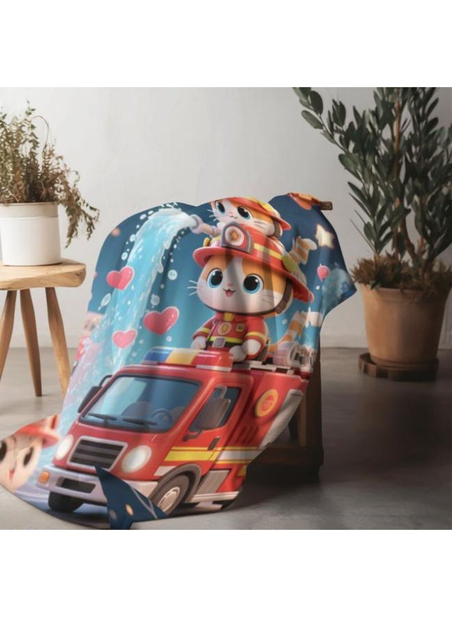 عام Wisdom Fairy (أحدث) بطانية رقيقة من الفانيلا (دافئة ومريحة، ومناسبة للنوم، واستخدام اللعبة، وإزالة الغبار والرمل) 150 سم * 200 سم - 36 - Image 3