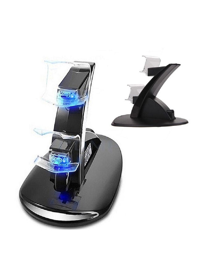 NIBEMINENT Dual Controller Charging Stand For PlayStation 4 (PS4) Black - Image 1