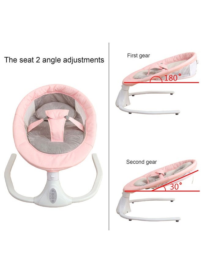 Vinnatsu - Multi Functional Bluetooth automatic baby Chair swing 4 Speeds 4 Timing Set Baby Intelligent Electric Rocking Chair with Remote Control and Mosquito Net - Image 1