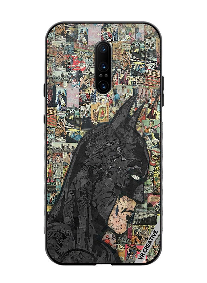 VR CREATIVE Protective Case Cover For OnePlus 7 Pro Batman Comic Design Multicolour - Image 1