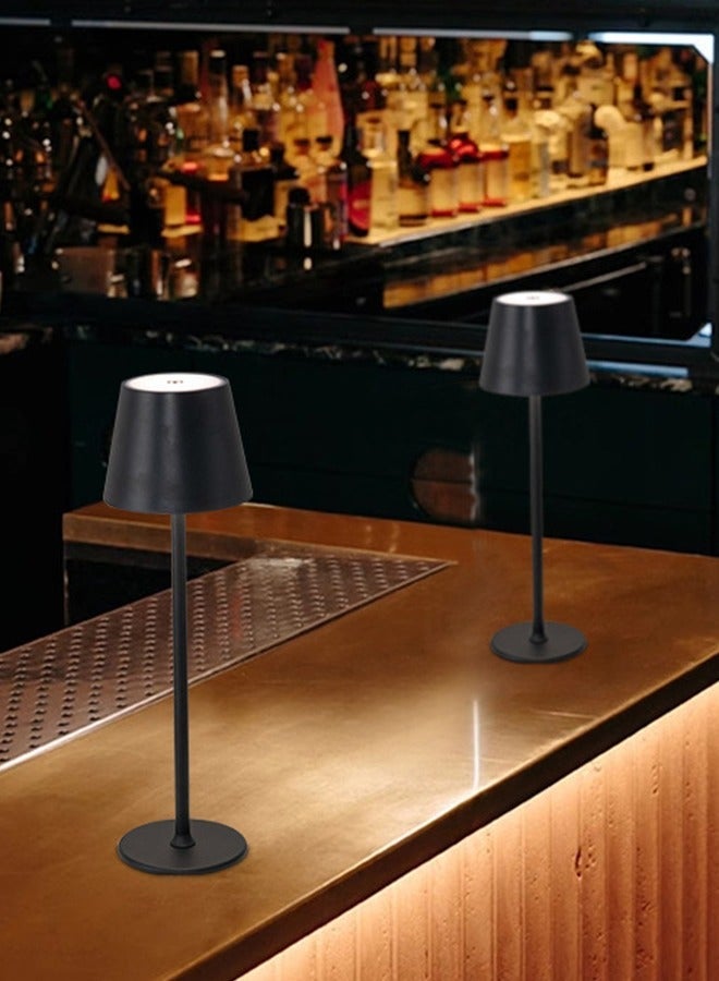 مصباح طاولة لاسلكي مع غطاء مطوي، LED يعمل بالبطارية مع لمس - Image 5