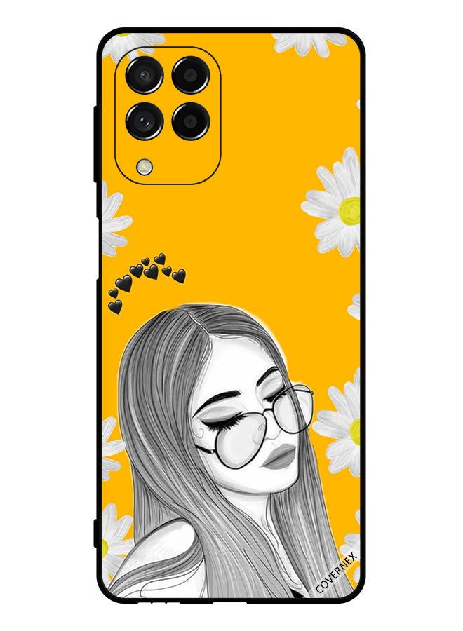 Covernex Protective Case Cover For Samsung Galaxy M53 Love Imaginations And The Glasses Girl - Image 1