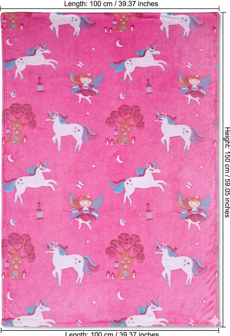 Butterthief Glow in The Dark Radium Blanket for Kids Super Soft & Warm Glowing Blanket for Toddler (100x150 cm, 0-8 Year) - Image 2