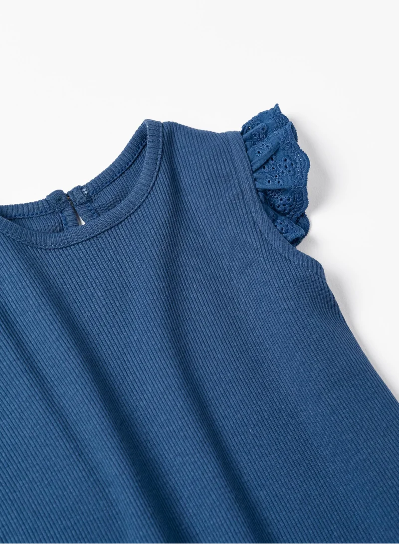 Zippy Zippy Cotton Sleeveless T-Shirt For Baby Girls