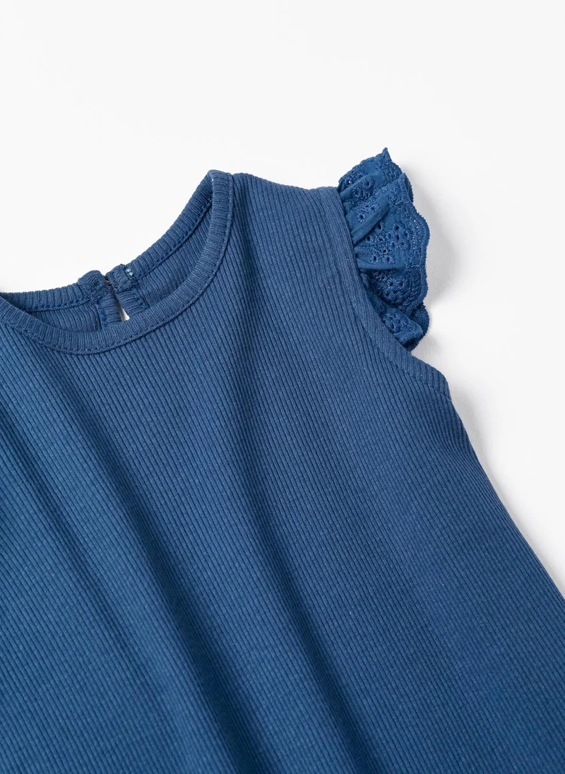 Zippy Zippy Cotton Sleeveless T-Shirt For Baby Girls