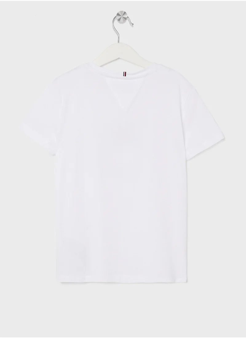 TOMMY HILFIGER HILFIGER NY FOIL REG TEE SS