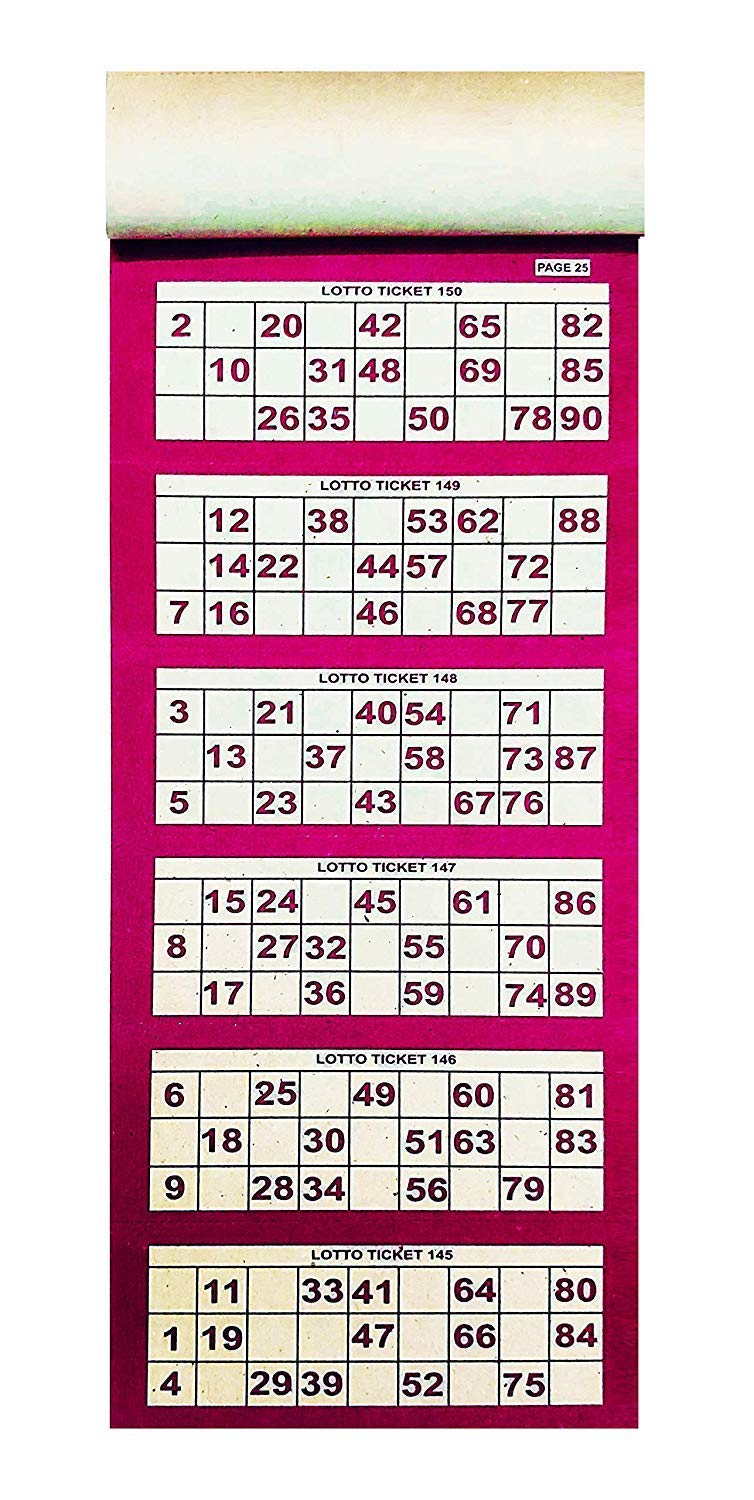 Gmefvr Tombola Tickets Book 600 Tickets and Coin Set | Multicolor | Easy Cut Paper (Ticket) - Image 1