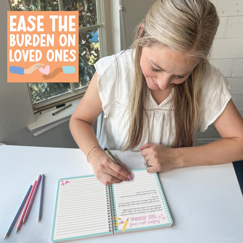 Hadley Designs End of Life Planner Organizer Binder - When I Die Book Planners, Death Book Planner Organizer, Death Planning Organizers, Emergency File Notebook, Funeral Planning Books, Designed in USA - Image 5
