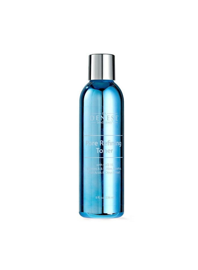 Dr. Denese Skinscience Pore Refining Toner Calming & Clarifying With Coq-10, Vitamins A&E, Witch Hazel, Retinol, Aloe, Rose Hip, Fruit Acids & Citrus Extracts - Alcohol-Free, Cruelty-Free - 8Oz - Image 1