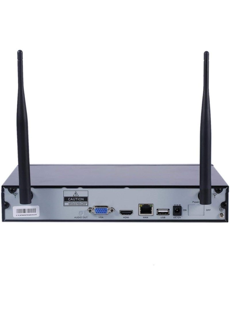 Complete 4-Channel Wireless DVR System – 1080p & 720p Outdoor WiFi IP Cameras - Image 3