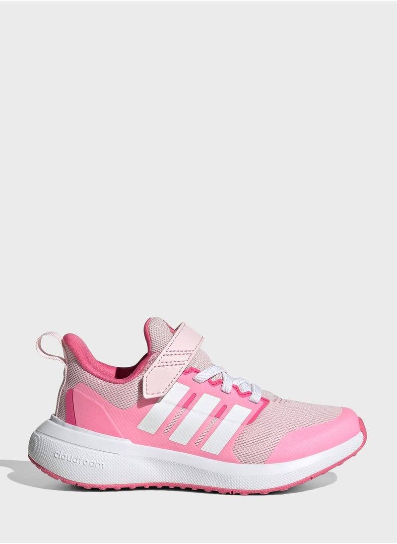 Adidas - Fortarun 2.0 Cloudfoam Elastic Lace Top Strap Shoes - Image 1