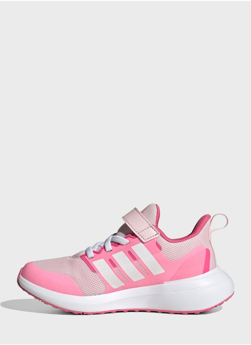 Adidas - Fortarun 2.0 Cloudfoam Elastic Lace Top Strap Shoes - Image 1