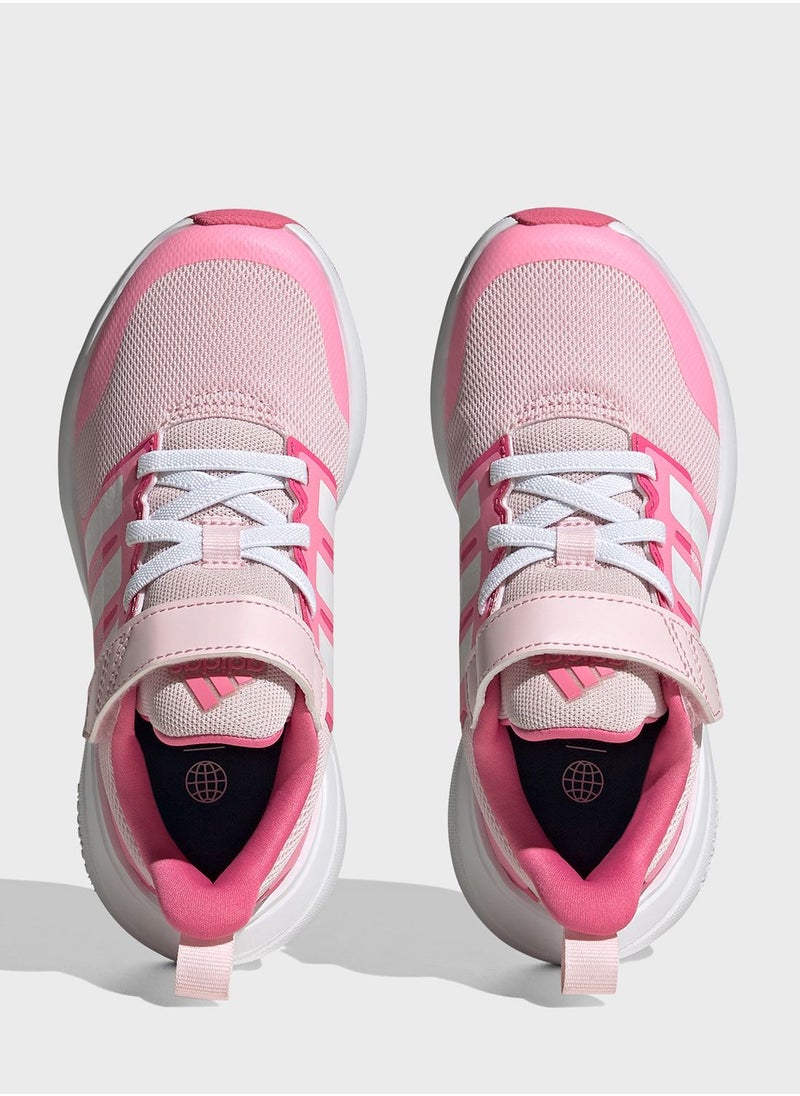 Adidas - Fortarun 2.0 Cloudfoam Elastic Lace Top Strap Shoes - Image 1