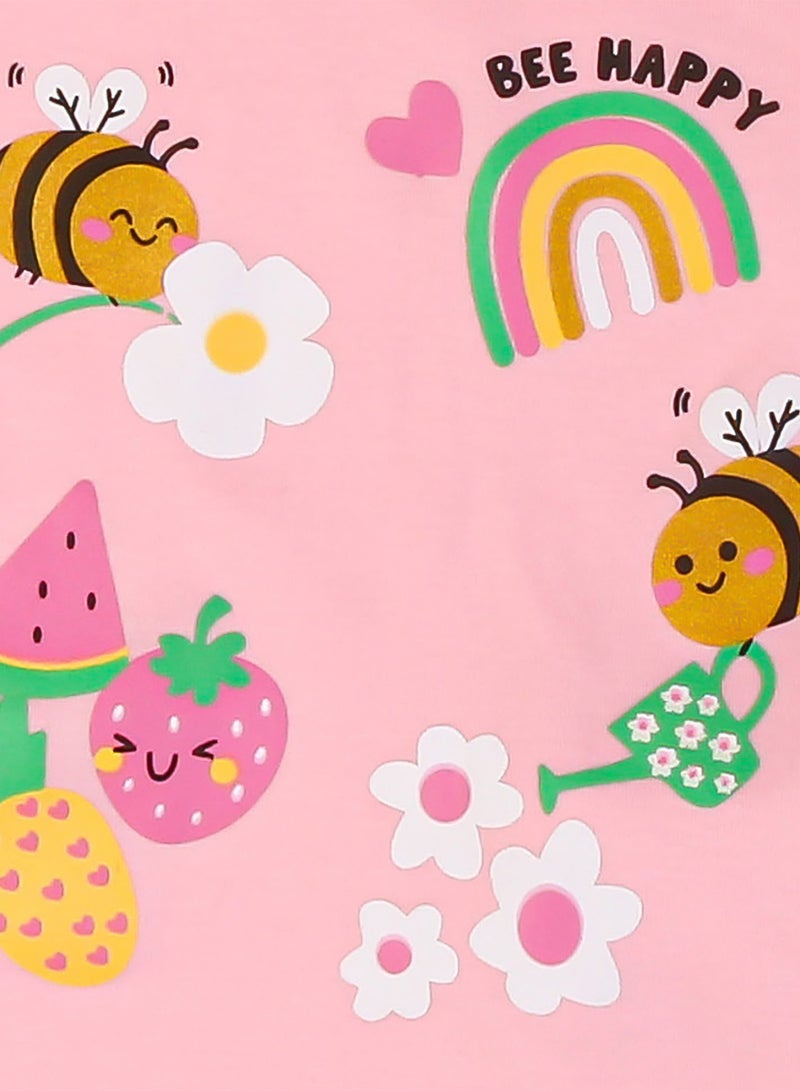 Zercon Summer Pajama Set for Newborn Baby Girls - Summer Set for Girls - Image 2