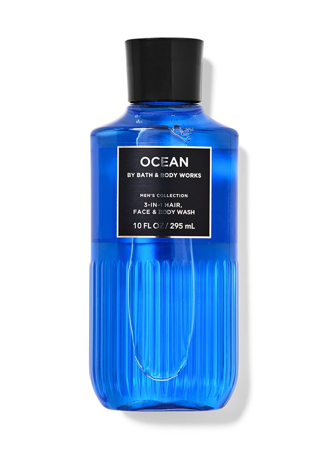 Bath & Body Works Ocean 3-in-1 Hair, Face And Body Wash