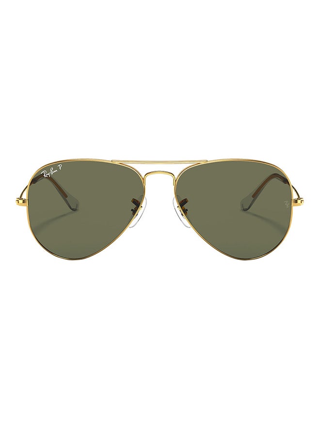 Ray-Ban Unisex Classic Aviator Sunglasses - RB3025 001 58 - Lens Size: 58 mm - Black - Image 2
