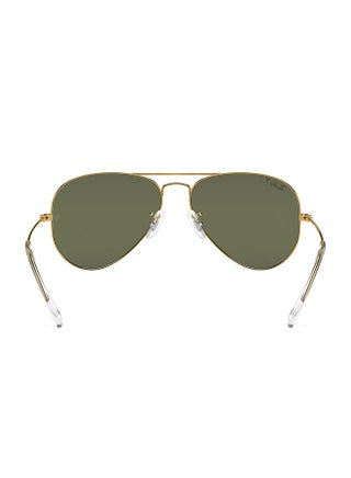 Unisex Classic Aviator Sunglasses - RB3025 001 58 - Lens Size: 58 mm - Black - view 3