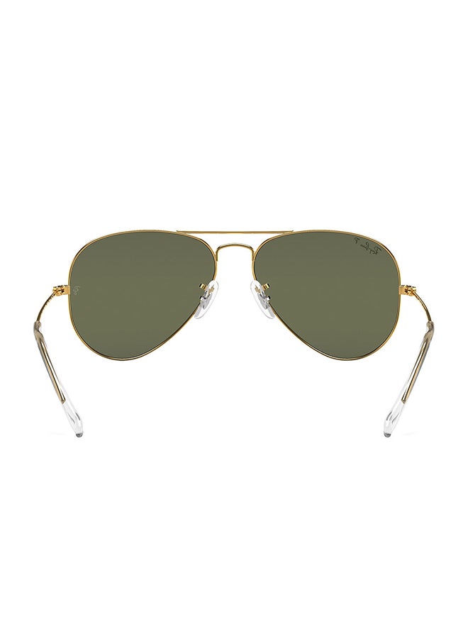 Ray-Ban Unisex Classic Aviator Sunglasses - RB3025 001 58 - Lens Size: 58 mm - Black - Image 3