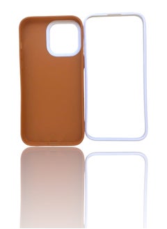 Generic Back protection cover made of plastic for Apple iPhone 13 Pro max with a frame inside to protect the phone  - Image 3