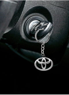 TOYOTA Premium Quality Toyota Logo Metal Car Keychain , Toyota Logo Keychain Key Ring For Car  - Image 5