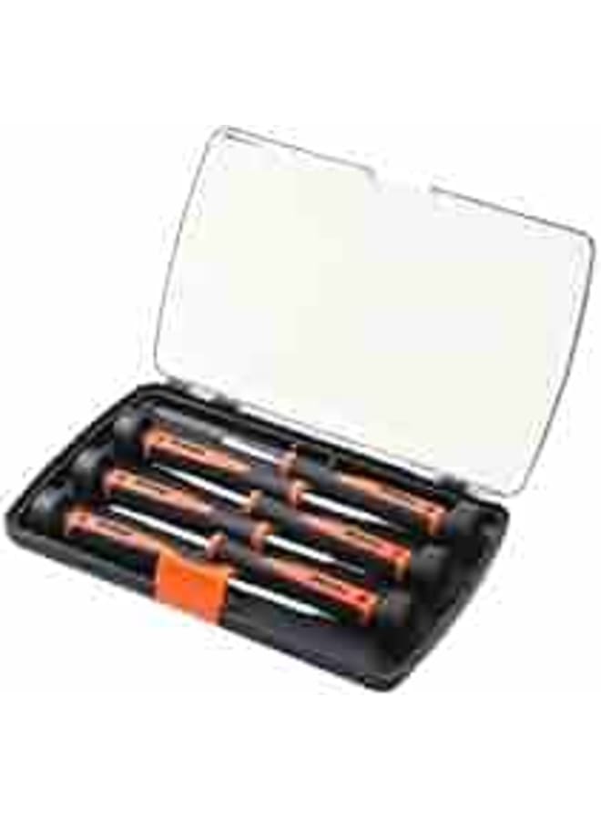 BISSO TR Rosette Hand Screwdriver Set + 6-Piece Canvas Bag BISSO-BOSKY 