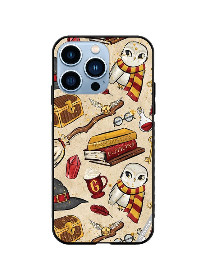 VR CREATIVE غطاء حماية لجهاز آبل آيفون 14 برو بتصميم هاري بوتر متعدد الألوان - Image 1