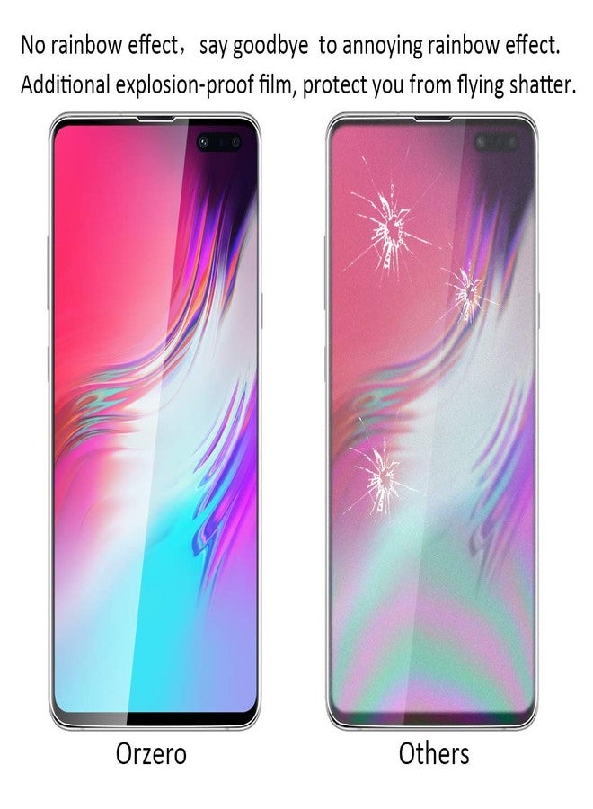 Orzero (3 Pack) Compatible for Samsung Galaxy S10 5G 6.7 inch Soft TPU Screen Protector, Premium Quality Edge to Edge (Full Coverage) Screen Protector, Anti-Scratch Bubble-Free - Image 3