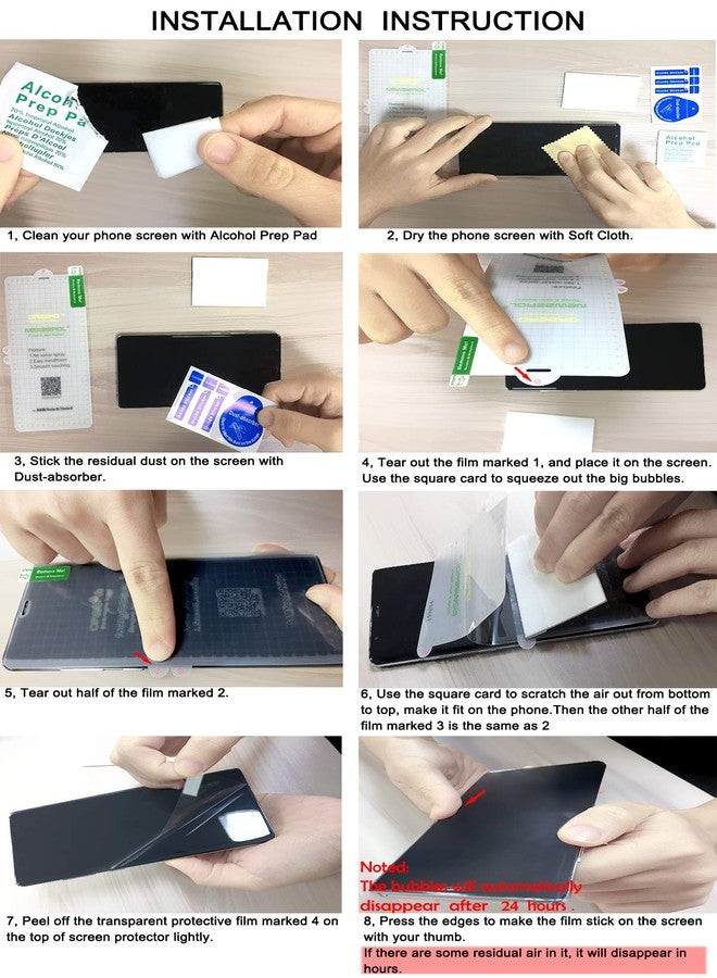 Orzero (3 Pack) Compatible for Samsung Galaxy S10 5G 6.7 inch Soft TPU Screen Protector, Premium Quality Edge to Edge (Full Coverage) Screen Protector, Anti-Scratch Bubble-Free - Image 5