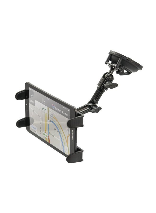 Arkon Mounts Heavy Duty Multi-Angle Tablet Suction Mount with 8 inch Arm for iPad Air iPad Pro iPad - Image 2