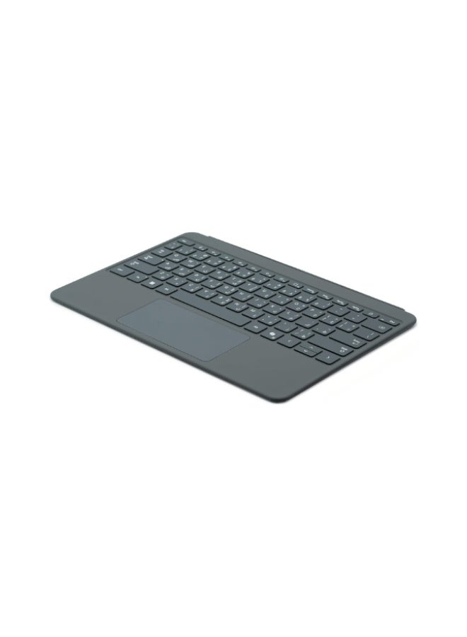 Microsoft Surface Pro Keyboard for Surface Pro 12-Inch English/Arabic - Keyboard Only, Alcantara Material Slate - Image 3