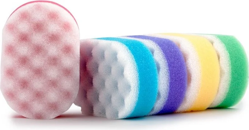مينيهوم York Beauty Double Sided Oval Massage Bath Sponge 011010