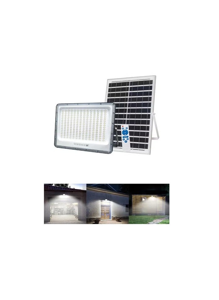 HAKOS - 200W Solar Powered LED Flood Light with Remote Control - Image 1