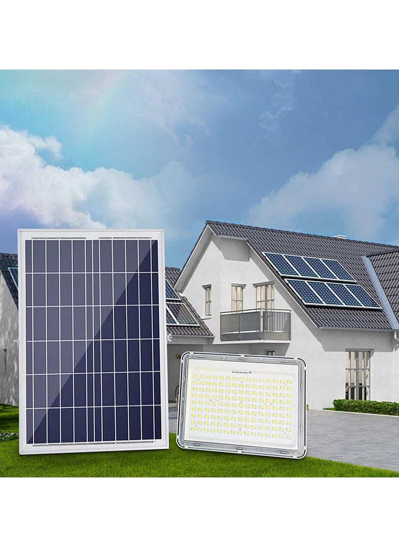 HAKOS - 200W Solar Powered LED Flood Light with Remote Control - Image 1
