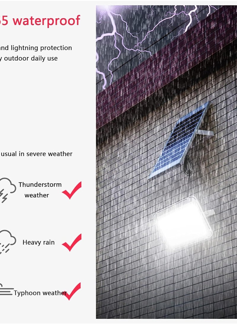 HAKOS - 200W Solar Powered LED Flood Light with Remote Control - Image 1