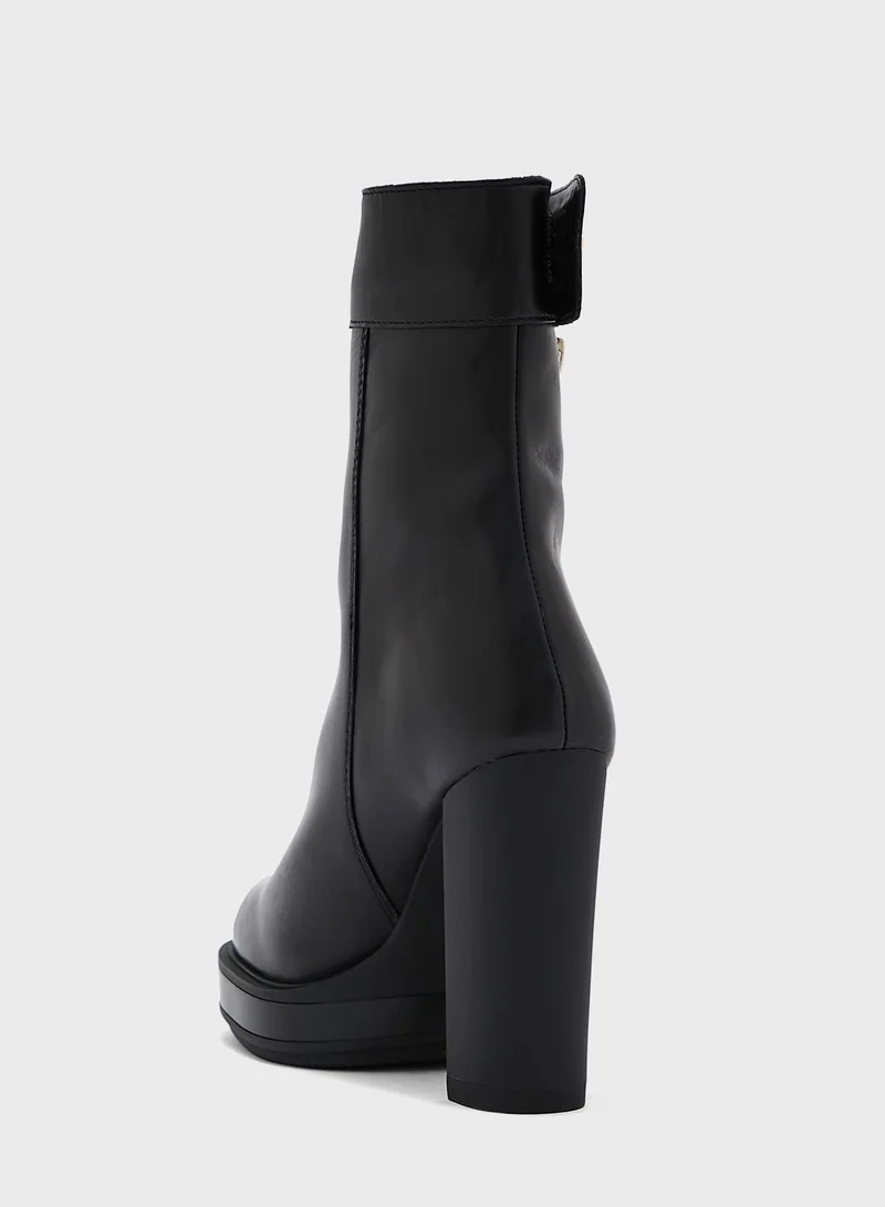 Love Moschino High Heel Ankle Boots