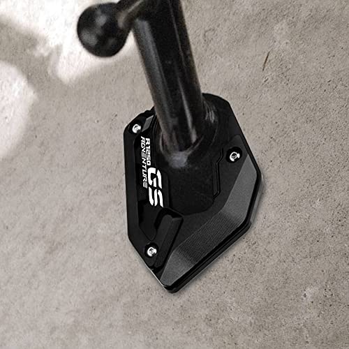 Modeer For R1250GS Adventure 2018-2023 (Low Suspension) Motorcycle CNC Support Extension Plate Kickstand Side Stand Pad r 1250 gs adv r1250gsa Accessories (black) - Image 2