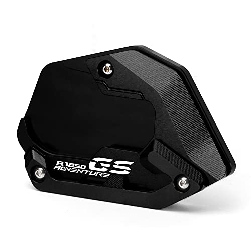 Modeer For R1250GS Adventure 2018-2023 (Low Suspension) Motorcycle CNC Support Extension Plate Kickstand Side Stand Pad r 1250 gs adv r1250gsa Accessories (black) - Image 5