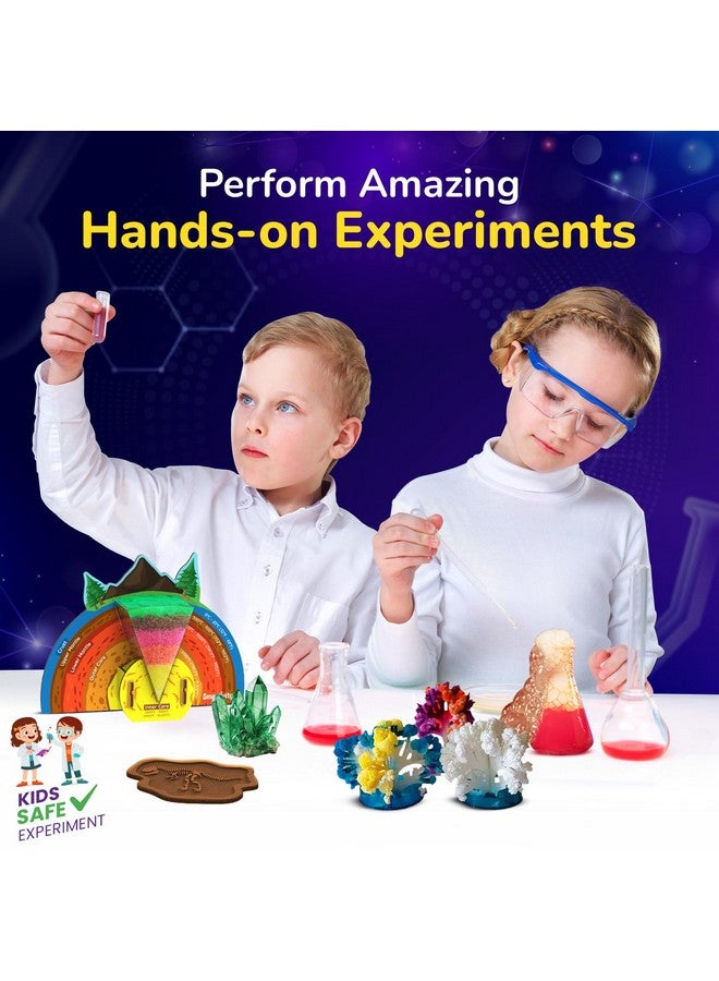 سمارتيفيتي مجموعة سمارتيفيتي ميجا كريستال لعلوم الأرض | استكشف مفاهيم الأرض والبلورات والتحجر | هدية عيد ميلاد للأولاد والبنات | ألعاب علمية تعليمية للأطفال من سن 8، 9، 10، 11، 12، 13، 14 عامًا - Image 4