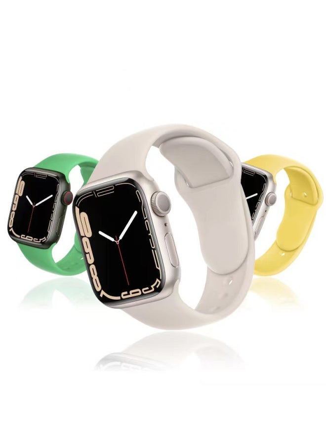 For Applewatch Apple Silicone Strap Iwatch1-9/se Smart Watch Classic Sport Strap - Image 2