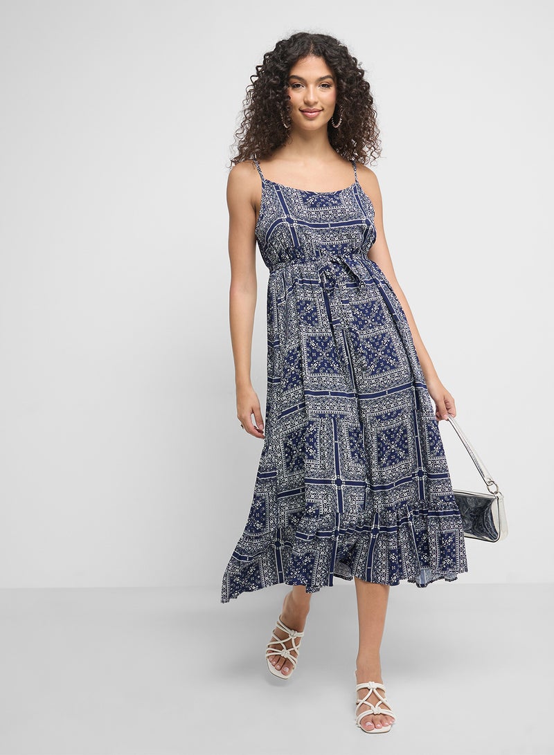Ginger Cami Paisley A Line Dress - Image 4