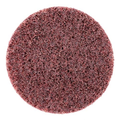 BHA Surface Conditioning Quick Change Discs, 3" Red (Medium) Prep Pad - 25 Pack - Image 3